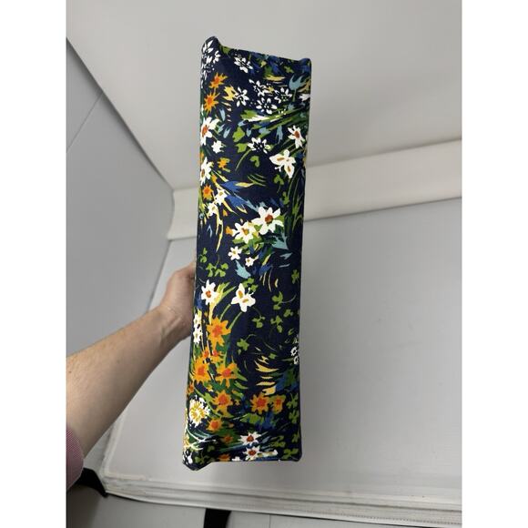 VTG 1960's- MARGARET SMITH of Gardiner Maine- Floral Cloth Hand Bag - MCM - Picture 8 of 8